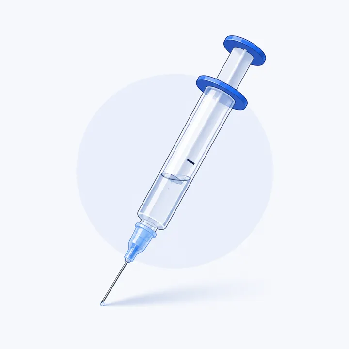 Pulling liquid into a syringe